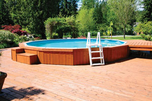 Above Ground Swimming Pool Installation